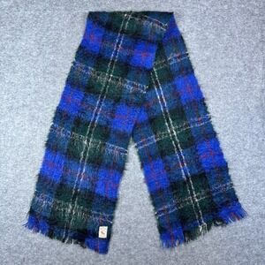 Vintage The Blackcock Scarf Mohair Made in Scotland 12x72